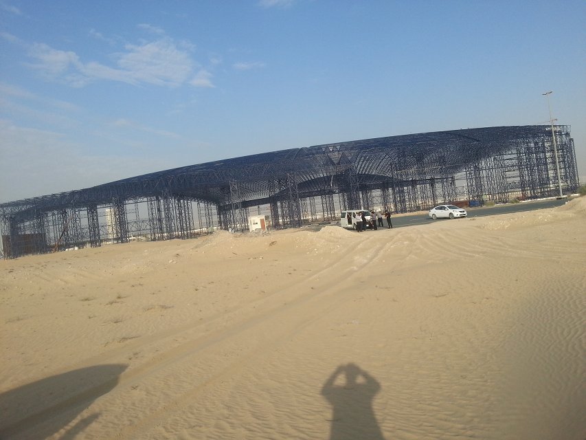 锡林格勒盟大型场馆网架工程